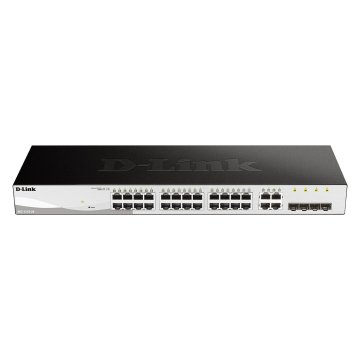 Switch Semigestionable D-link Dgs-1210-28 e 24p Giga + 4p Giga Combo Rack