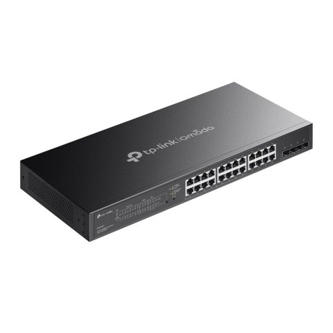 Switch Semigestionable Poe+ Tp-link Sg2428lp 28p De Los Cuales 16p Giga Poe+ 8p Giga + 4p Slot Giga Sfp Soporta 150w