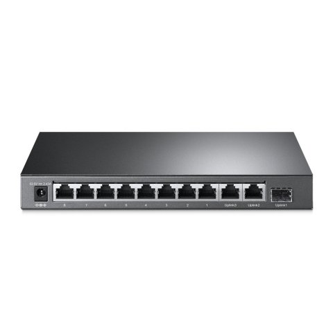 Switch Semigestionable Tp-link Sg1210mp 9p De Los Cuales 8p Giga Poe poe+ 1p Giga Sfp Rj45 Alimentacion Poe 123w Rack 19" 1u