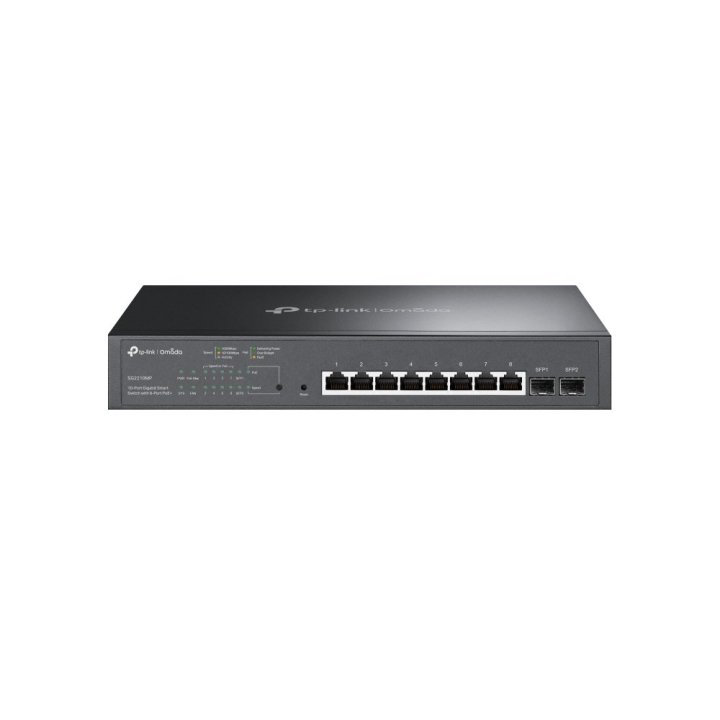 Switch Semigestionable Tp-link Sg2210mp 10p 8p Poe+ Gigabit + 2p Gigabit Sfp Total 150w Poe