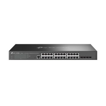 Switch Semigestionable Jetstream Tp-link Sg3428 24p Gigabit Y 4 Ranuras Sfp Gigabit