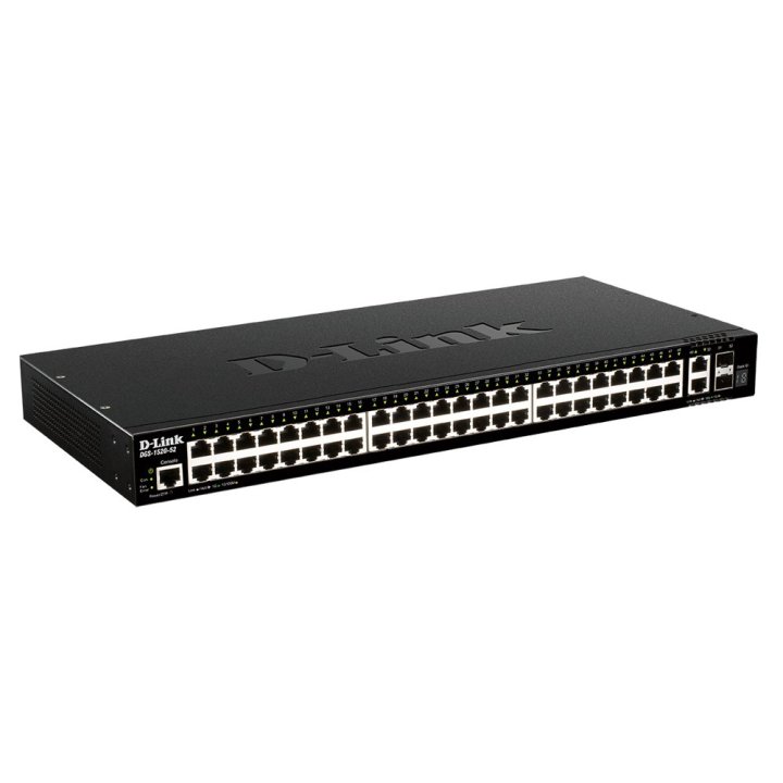 Switch Gestionable D-link L3 Stakable Dgs-1520-52 e 48p Giga + 2p 10g + 2p Sfp