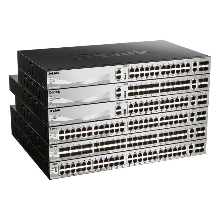 Switch Gestionable L3 D-link Stackable Dgs-3130-54ps e 48p Poe (370w) Giga + 2p 10g + 4p 10g Sfp+
