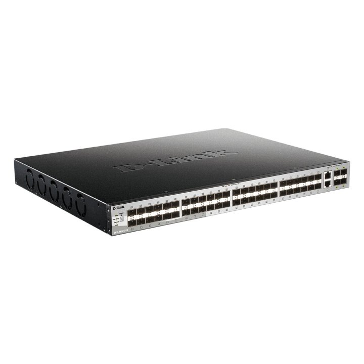 Switch Gestionable L3 D-link Stackable Dgs-3130-54s e 48p Sfp+ 2p 10g + 4p 10g Sfp+