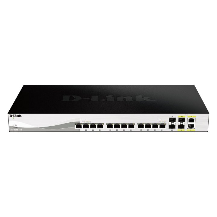 Switch Gestionable L2 D-link Dxs-1210-16tc 12p 10g + 2p 10g Sfp+ + 2p Sfp Combo Rack