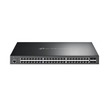 Switch Gestionable L2 Tp-link Sg3452xp 48p Poe+ (500w) Con 4p 10ge Sfp+ Formato Rack