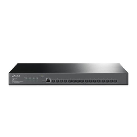 Switch Gestionable L2+ Tp-link Sx3016f 16p 10gbps Sfp+ L2+ Doble Fuente Redundante Gestion Omada Sdn Administracion Web