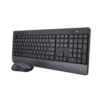 Pack Teclado Y Mouse Inalambrico Trezo Con Teclas Silenciosas Y Fabricado Con Material Reciclado