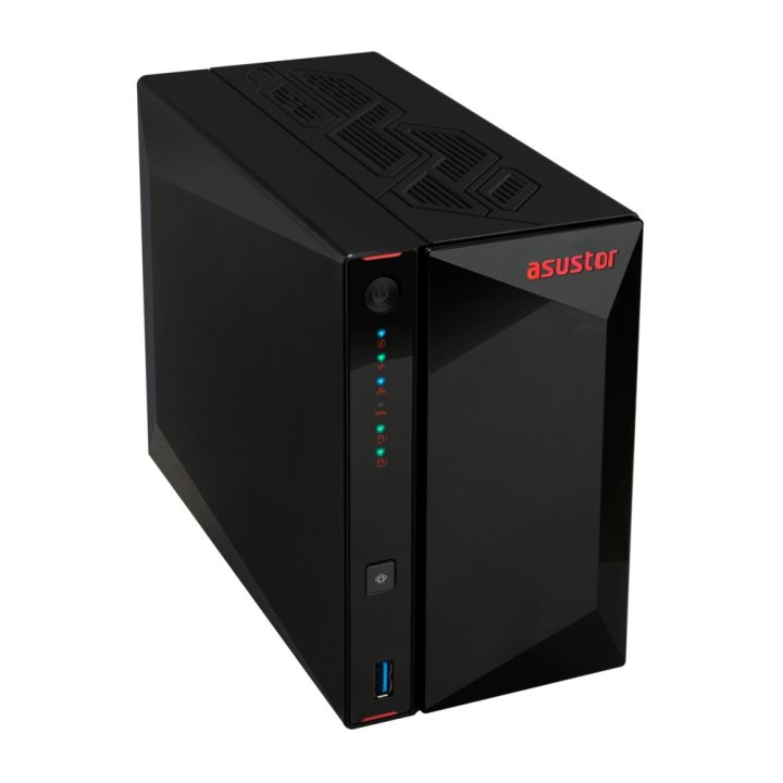 Servidor Nas Asustor Nimbustor 2 Gen2 As5402t 2 Bahias 4xm.2 Nvme Celeron N5105 2.0ghz 4gb Hdmi Rj45 2x2.5gb 3xusb3.2