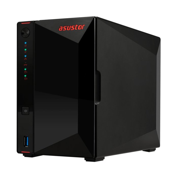 Servidor Nas Asustor Nimbustor 2 Gen2 As5402t 2 Bahias 4xm.2 Nvme Celeron N5105 2.0ghz 4gb Hdmi Rj45 2x2.5gb 3xusb3.2