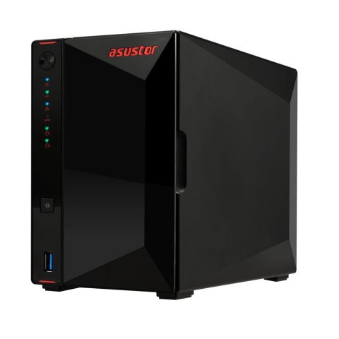 Servidor Nas Asustor Nimbustor 2 Gen2 As5402t 2 Bahias 4xm.2 Nvme Celeron N5105 2.0ghz 4gb Hdmi Rj45 2x2.5gb 3xusb3.2
