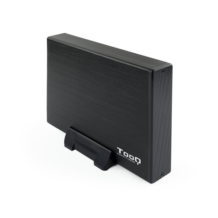 Caja Externa 3.5" Usb 3.0 Tooq Tqe-3527b Para Hd 3,5" Sata Usb 3.0 Negra