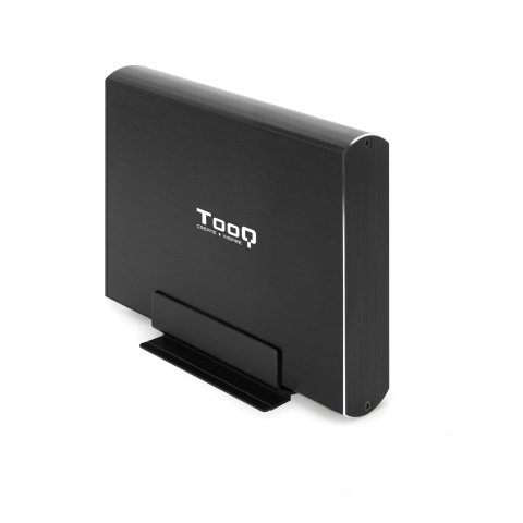 Caja Externa 3.5" Usb 3.0 Tooq Tqe-3531b Para Hd 3,5" Sata Usb 3.0 3.1 Gen1 Negra