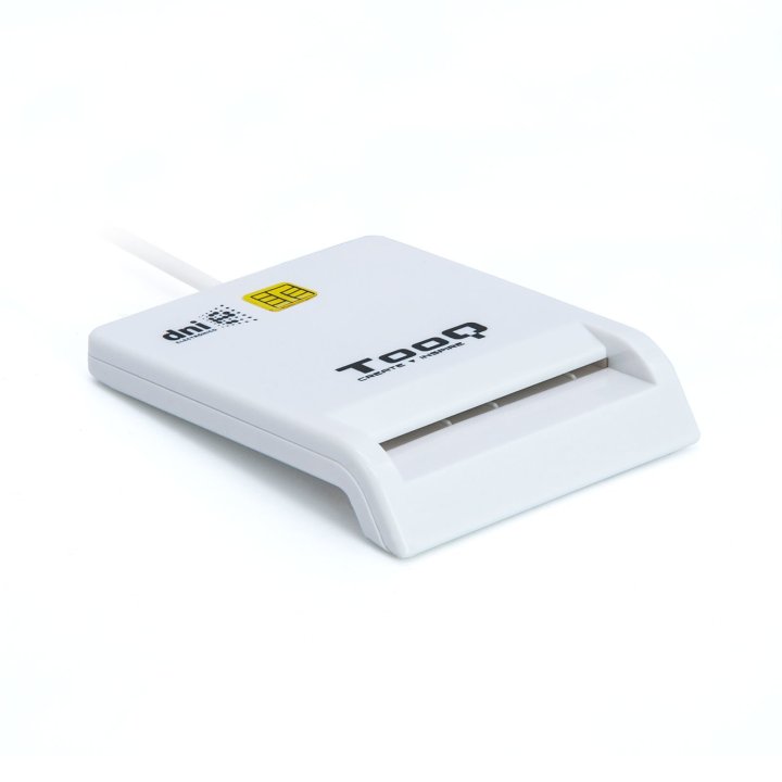Lector Externo De Dnie Tooq Tqr-210w Usb 2.0 Color Blanco