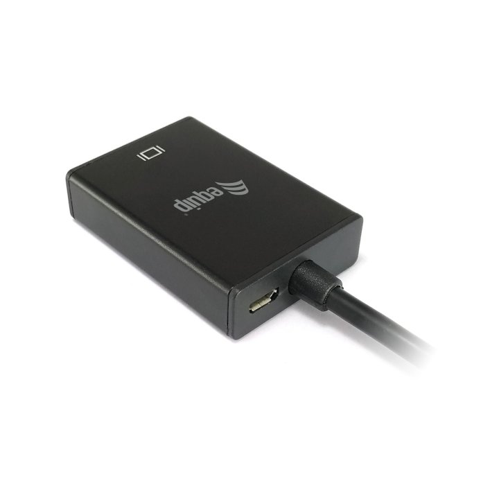 Adaptador Vga Macho A Hdmi Hembra Con Audio Jack 3.5" Equip 119038