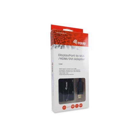 Adaptador Displayport A Vga   Hdmi   Dvi Equip 133441