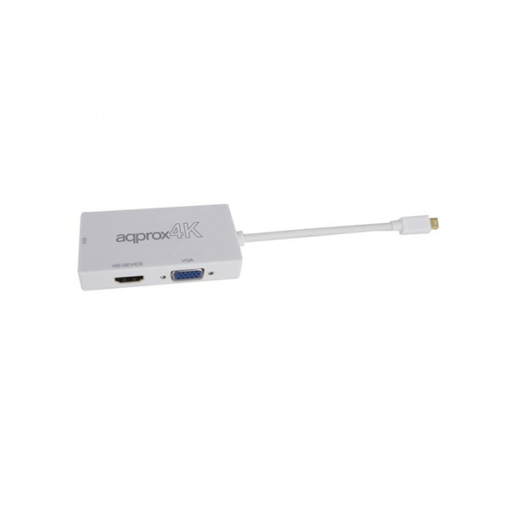 Adaptador Displayport A Hdmi -vga - Dvi Approx Appc37