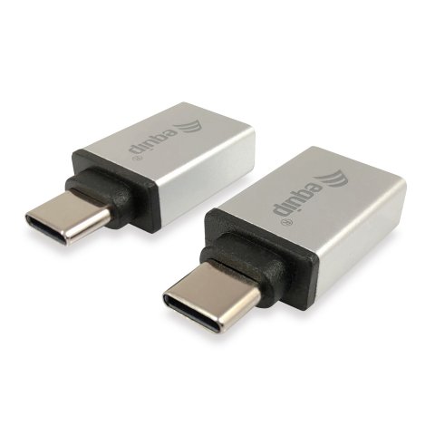 Adaptador Usb-c Macho A Usb 3.0 Tipo A Hembra ( Pack 2 Uds) Equip Ref. 133473