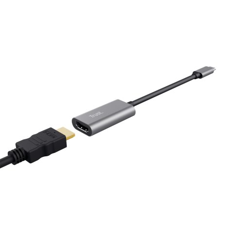 Adaptador Trust 23774 Usb-c A Hdmi Hembra Uhd 4k Audio Multicanal