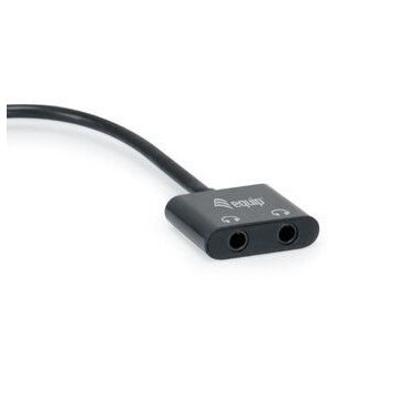 Adaptador Usb-c Equip A Audio Dac 2 Jack 3.5mm Hembra Para Auricular Y Microfono 2