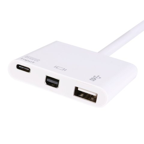 Adaptador Usb-c Equip 133463 A 1xmini Displayport 1xusb-a 3.0 1xusb-c Pd 60w