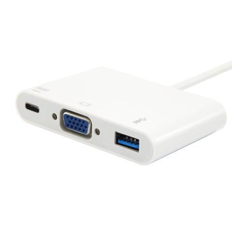 Adaptador Usb-c Equip 133462 A 1xvga Hembra 1xusb-a 3.0 1xusb-c Pd 60w