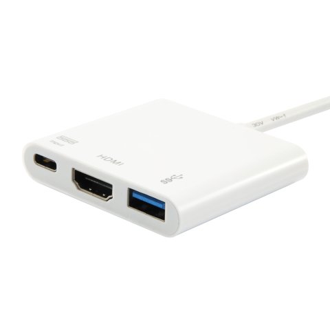 Adaptador Usb-c Equip 133461 A 1xhdmi Hembra 1xusb-c Pd 60w 1xusb-a