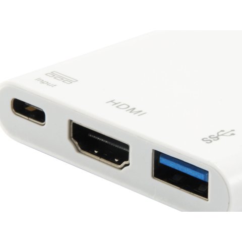 Adaptador Usb-c Equip 133461 A 1xhdmi Hembra 1xusb-c Pd 60w 1xusb-a