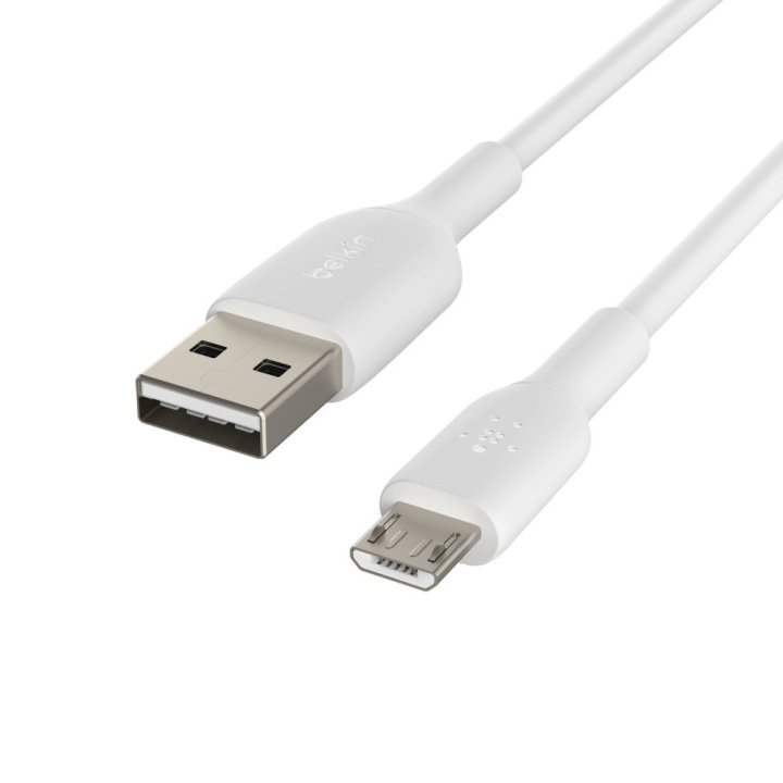 Cable Belkin Cab005bt1mwh Usb-a A Micro-usb Boost Charge™ 1m  3.3ft Color Blanco