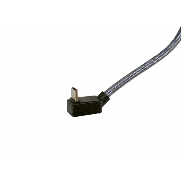 Cable Usb-c Macho Usb-c  Acodado Macho Usb 3.2 240w 4k 20gbps 3m 
