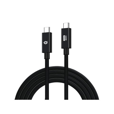 Cable Usb-c Macho A Usb-c Macho 1.2m Conceptronic Usb 4.0 Gen 3 240w 48v 5a 40gbps E-mark