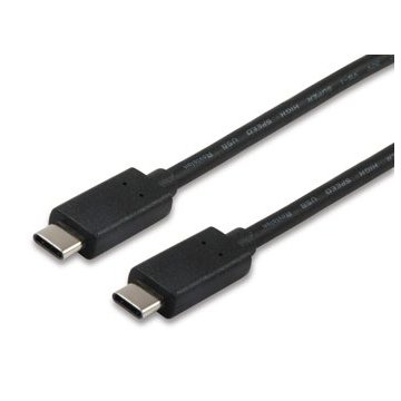 Cable Usb-c Macho - Usb-c Macho 1 Metro Equip 12888307 Para Carga (3a) O Datos 480mb s