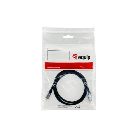 Cable Alargo Usb-c Macho Usb-c Hembra Usb 3.2 Gen 2 0,5m Transferencia 10g 4k  Carcasa Aluminio Algodon Trenzado Negro