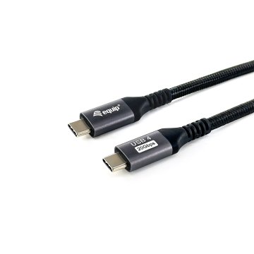 Cable Usb-a Macho Usb-c Macho Usb 4 Gen2x2 2m Transferencia 20g 100w 4k Color Negro 2