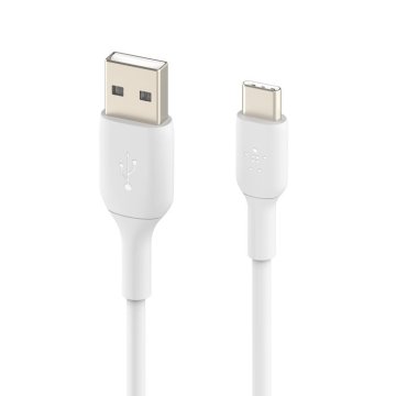 Cable Belkin Cab001bt1mwh2pk Usb-c A Usb-a Boos Charge™ 1m Color Blanco Pack 2 Unidades 2
