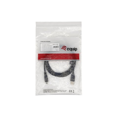 Cable Usb-c A Usb-a 2.0 Macho 2m Transferencia 480mbps Color Negro