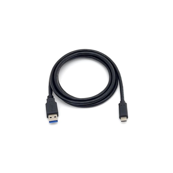 Cable Usb-a Macho Usb-c Macho Usb 3.2 2m Transferencia 5g 3a Color Negro
