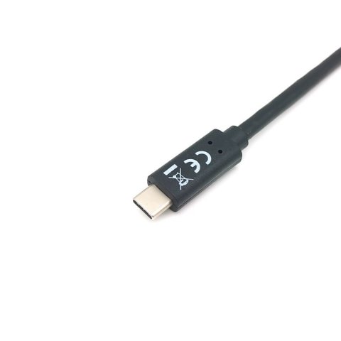 Cable Usb-a Macho Usb-c Macho Usb 3.2 2m Transferencia 5g 3a Color Negro