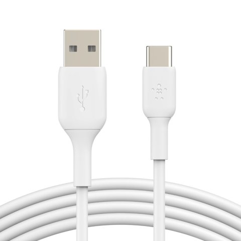 Cable Belkin Cab001bt2mwh Usb-c A Usb-a Boos Charge™ 2m Color Blanco