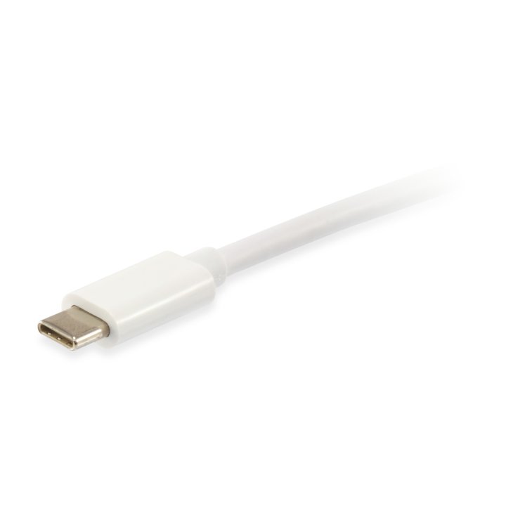 Cable Usb Platinum Usb-c Macho A Usb-c Macho 2m Equip Color Blanco