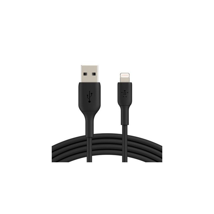 Cable Belkin Caa001bt3mbk Lightning A Usb-a Boost Charge 3m Color Negro