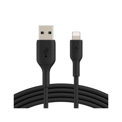 Cable Belkin Caa001bt2mbk Lightning A Usb-a Boost Charge™ 2m Color Negro