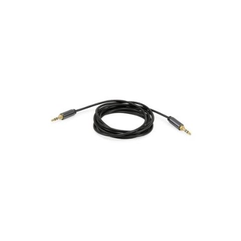 Cable Audio Mini Jack 3.5mm Macho A Mini Jack 3.5mm Macho Carcasa Metalica Alta Calidad 2.5m