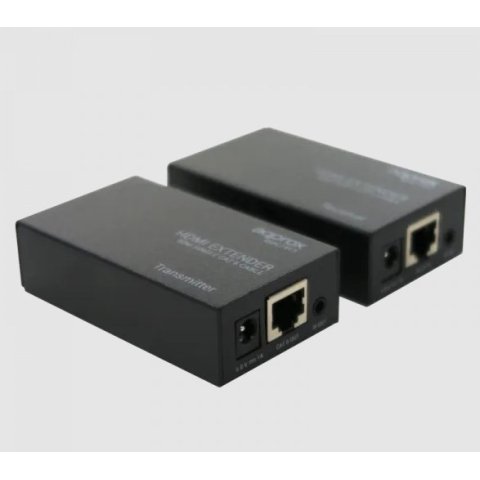 Extensor Hdmi Con Cable Rj45 Cat 6 (30m) Approx Soporta Resoluciones 1080p, 3d Y Sonido Dts Y Dolby Truehd