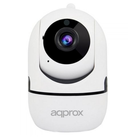 Camara Ip Approx Wifi Con Rotacion 355º E Inclinacion 90º Hd 1080p 2 Canales De Audio Ircut Vision Remota Alarma