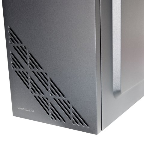 Caja Atx Semitorre Gaming Mars Gaming Mc100 Black Frontal Y Chasis En Acero Ultra-ligero 1xventilador 120mm Trasero Rgb Venta