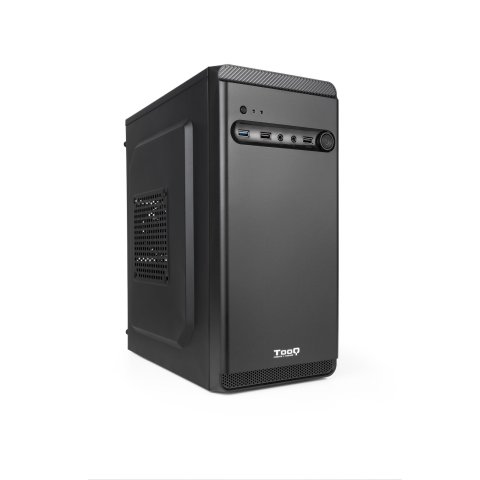 Caja Minitorre Tooq Tqc-4702u3c-b Matx Negra 1xusb 3.0 2xusb 2.0 Audio Hd Vga Max 250mm