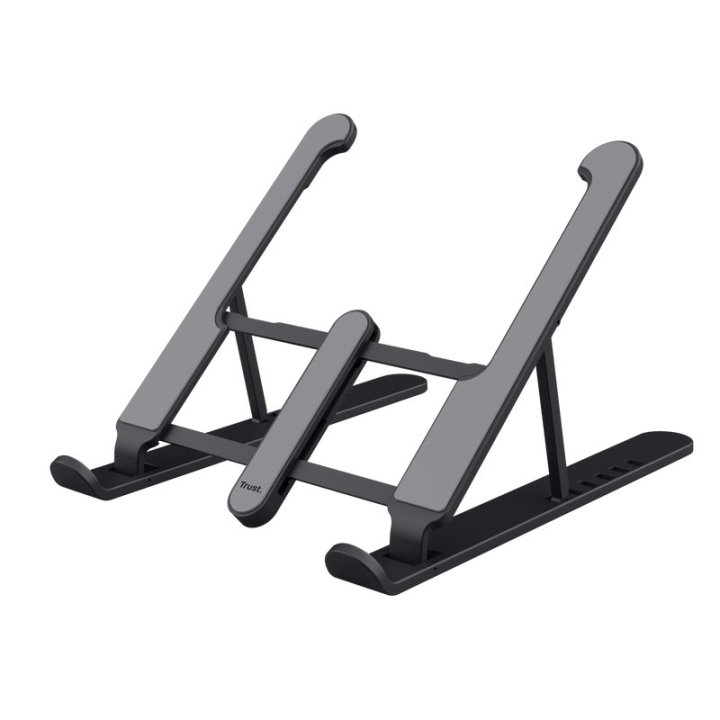 Soporte Elevador Para Portatil Trust Primo Negro Ligero Y Plegable