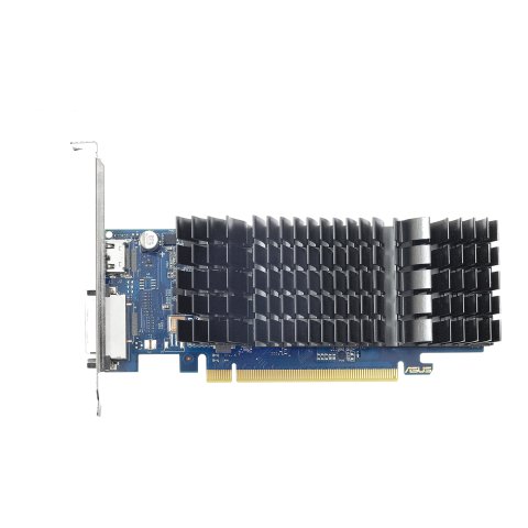 Vga Asus Gt1030-sl-2g-brk (perfil Bajo) Hdmi Dvi 1920x1200 Clock   1506 Mhz Memory 6008 Mhz 64bit, Sin Ventilador
