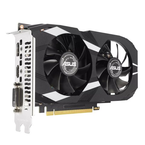 Vga Asus Dual-rtx3050-06g 6gb Gddr6 1xdisplayport 1.4a 1xhdmi 2.1a Dual Fan Cuda 2304 96bit 90yv0k60-m0na00